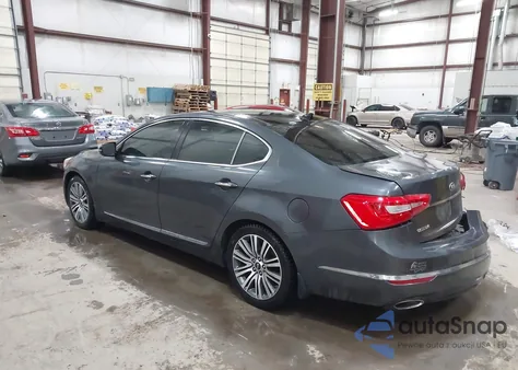 2015 Kia Cadenza Premium из США, поврежденный, VIN KNALN4D7XF5195501